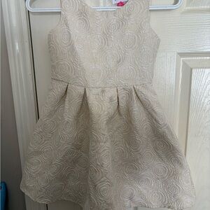 Elegant Cream Kids Dress